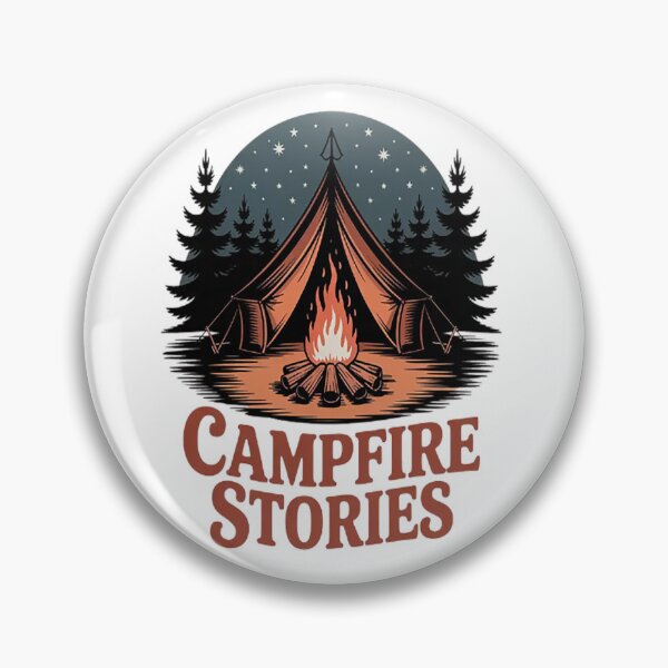 Item preview, Campfire Stories Tales Under The Stars Niche Outdoor Adventure designed and sold by SignaturalGen.