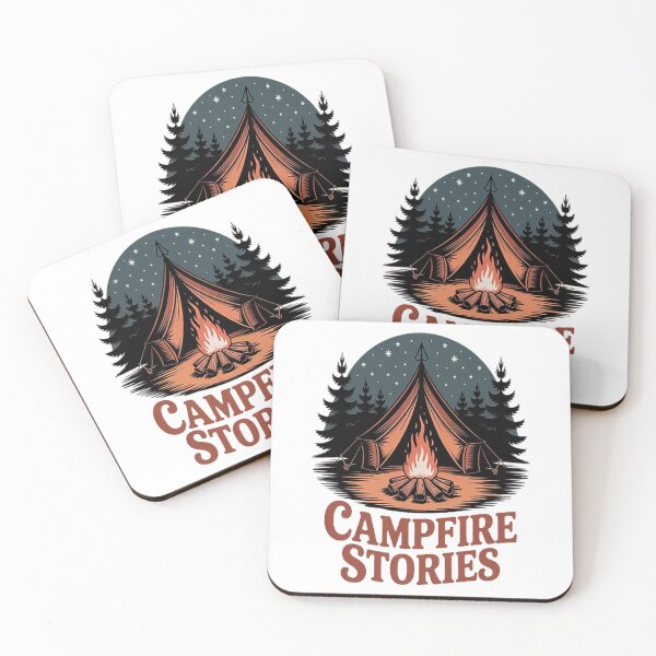 Item preview, Campfire Stories Tales Under The Stars Niche Outdoor Adventure designed and sold by SignaturalGen.