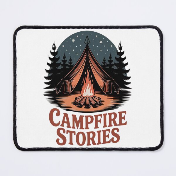 Item preview, Campfire Stories Tales Under The Stars Niche Outdoor Adventure designed and sold by SignaturalGen.