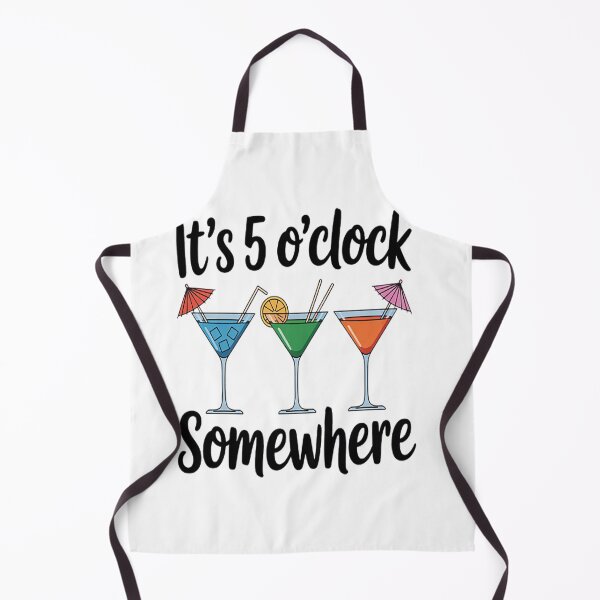 Item preview, It's 5 O’clock Somewhere Drinking Hello Summer Beach designed and sold by LacostCarl.
