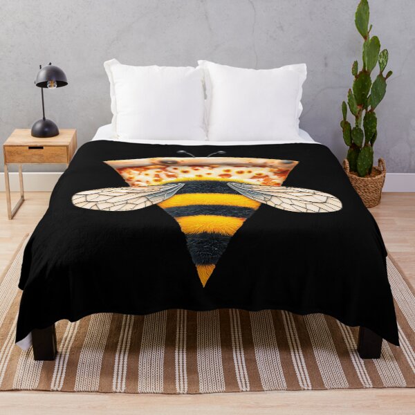Item preview, Buzzing Bee Pizza Slice designed and sold by rottabujesl.