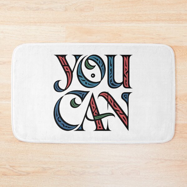 Item preview, You Can – Artistic Motivational Typography designed and sold by IODesignsofficial.