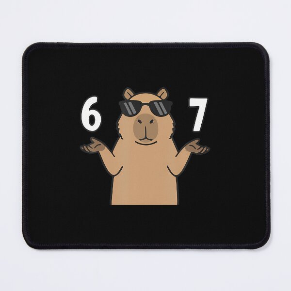 Artikelvorschau, 67 Meme Capybara entworfen und verkauft von rottabujesl.