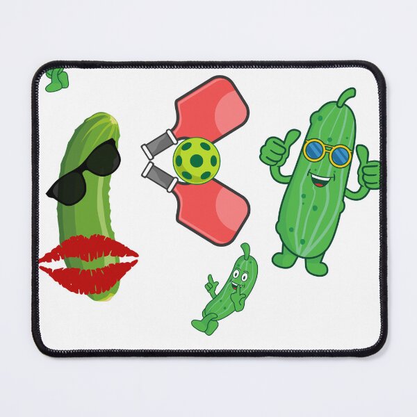Item preview, Relish The Game Funny Pickleball Pun with Cool Pickle Characters designed and sold by Extremeallie.