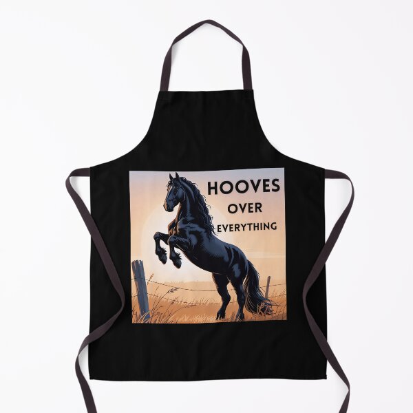Item preview, Hooves Over Everything: Majestic Wild West Horse Graphic – Vintage Sunset, Equine Lover Gift, Equestrian Cowboy & Cowgirl, Cute Horse Design designed and sold by MagicShop3000.