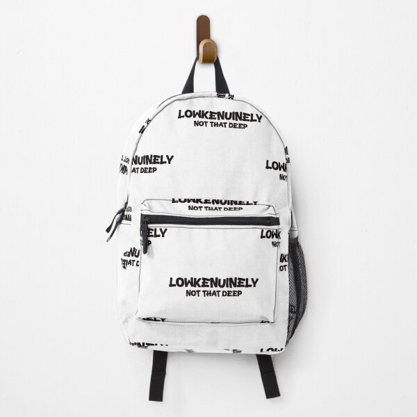 Item preview, Lowkenuinely Not that Deep - Lowkenuinely meme designed and sold by TyxShop.