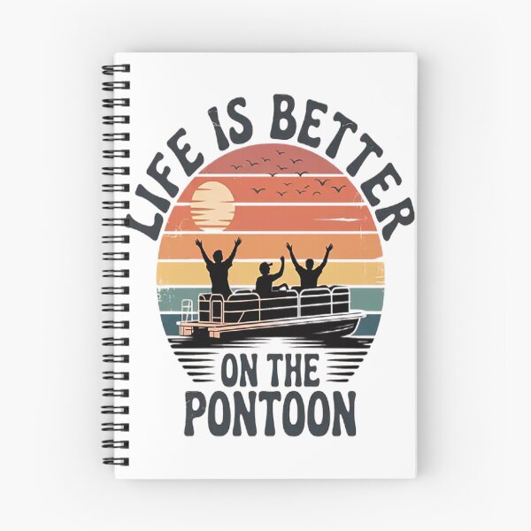 Item preview, Life Is Better On The Pontoon Boat Boating Lake designed and sold by LacostCarl.