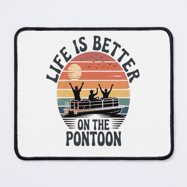 Item preview, Life Is Better On The Pontoon Boat Boating Lake designed and sold by LacostCarl.