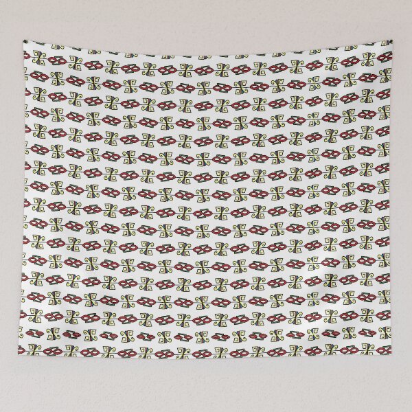 Item preview, Playful Retro Icons Pattern designed and sold by AmaiDream.