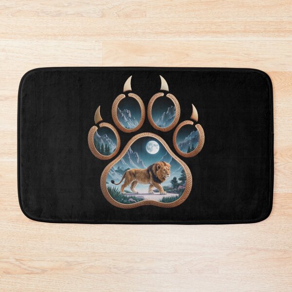 Item preview, Majestic Lion in Mountain Paw Frame designed and sold by jkrphoto.