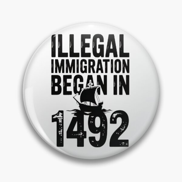 Item preview, Political Anti Columbus Day Immigrants Support designed and sold by LacostCarl.