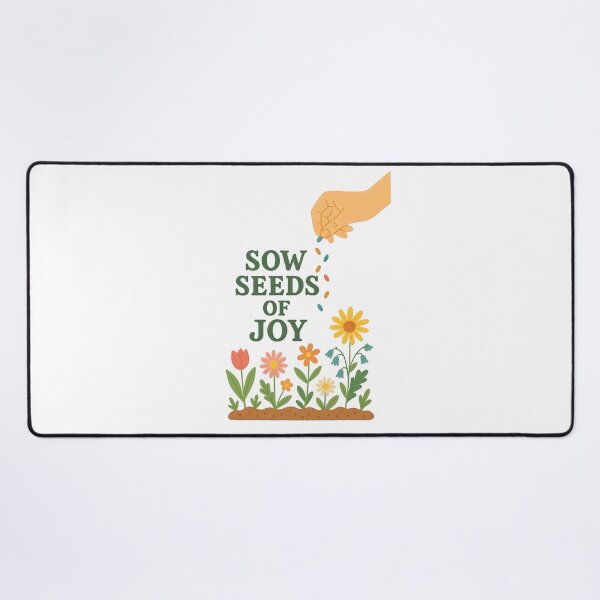 Item preview, Sow Seeds of Joy Botanical Hand Illustration. designed and sold by The-T-In-Retro.