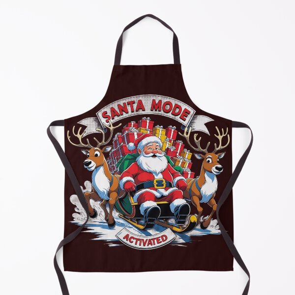 Item preview, Santa Claus Mode Activated Funny Cool Inspring Christmas t-shirts Men Women Kids Holiday Gift designed and sold by FunnyCoolTshirt.