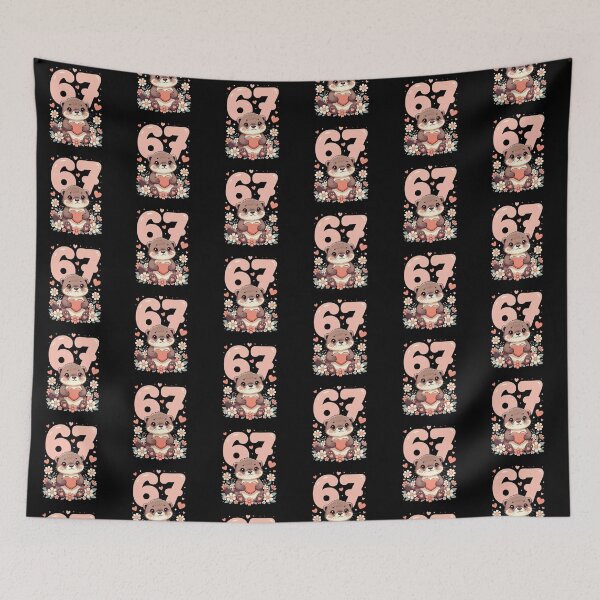 Item preview, 67 Meme Valentine Otter Cute Animal Love Design designed and sold by GrumpySableye.