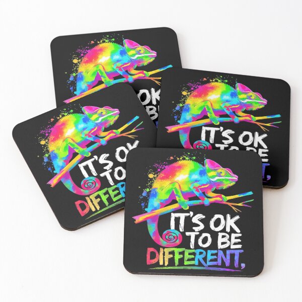 Item preview, Autism Awareness Chameleon Animal Its Ok To Be Different  designed and sold by FadeOfThrone.