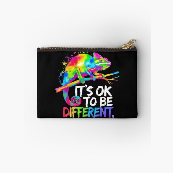 Item preview, Autism Awareness Chameleon Animal Its Ok To Be Different  designed and sold by FadeOfThrone.