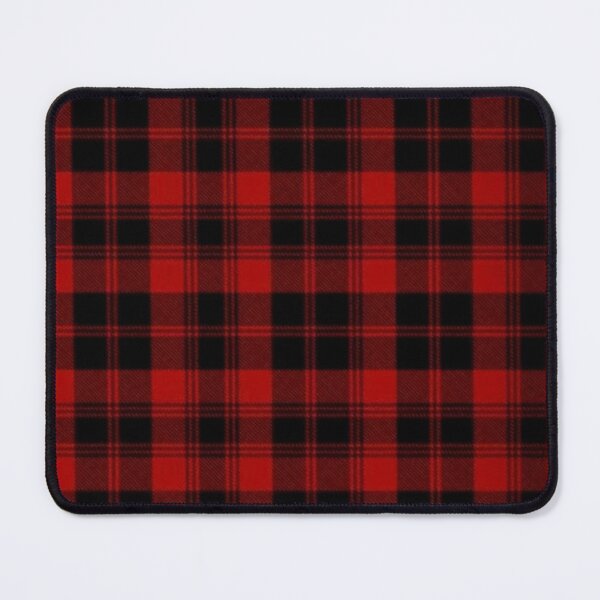 Item preview, RED BLACK THIN THICK PLAID designed and sold by LYFSTYLE.GEMS.