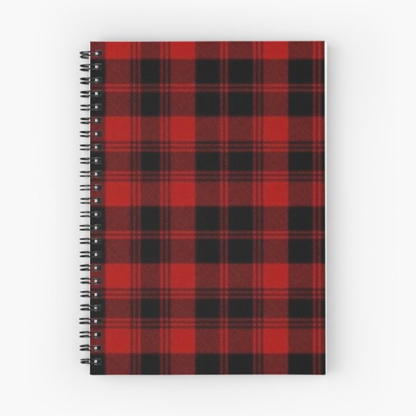 Item preview, RED BLACK THIN THICK PLAID designed and sold by LYFSTYLE.GEMS.