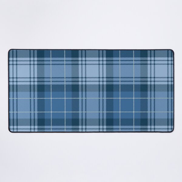 Item preview, BLUE WHITE SCOTTISH TARTAN designed and sold by LYFSTYLE.GEMS.