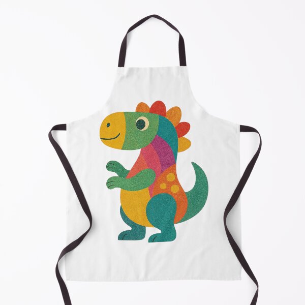 Item preview, Colorful Abstract Baby Dinosaur – Cute Vibrant Dino Art for Kids designed and sold by TheNameCraftery.