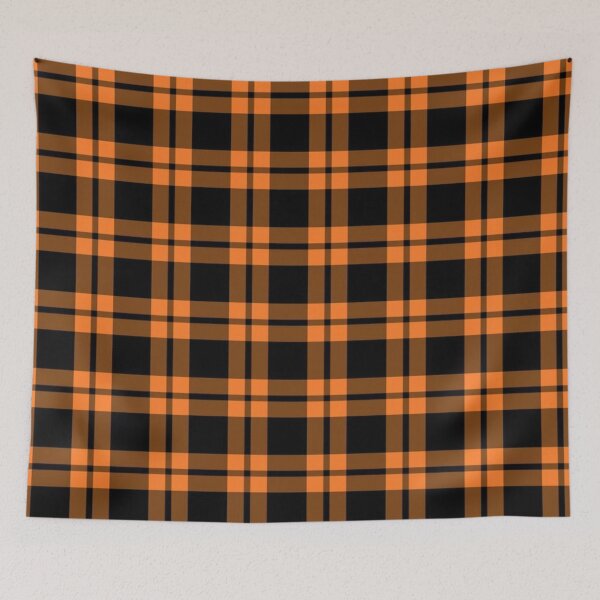 Item preview, MUSTARD YELLOW BLACK THICK LINE PLAID designed and sold by LYFSTYLE GEMS.
