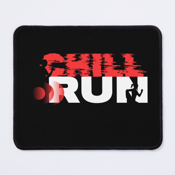 Item preview, Chill Run – Relaxed Pace Streetwear Typography Design designed and sold by BOSSDOT.