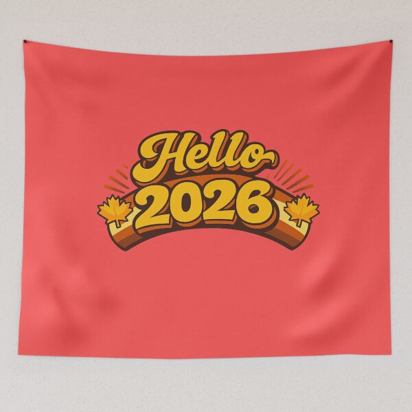 Item preview, Hello 2026 – New Year Design Canada | Happy New Year 2026 T-shirt Gift designed and sold by mocci10.