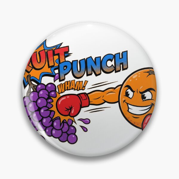 Item preview, Fruit Punch - Funny Boxing & Fighting Food Pun designed and sold by escapingtheprint.