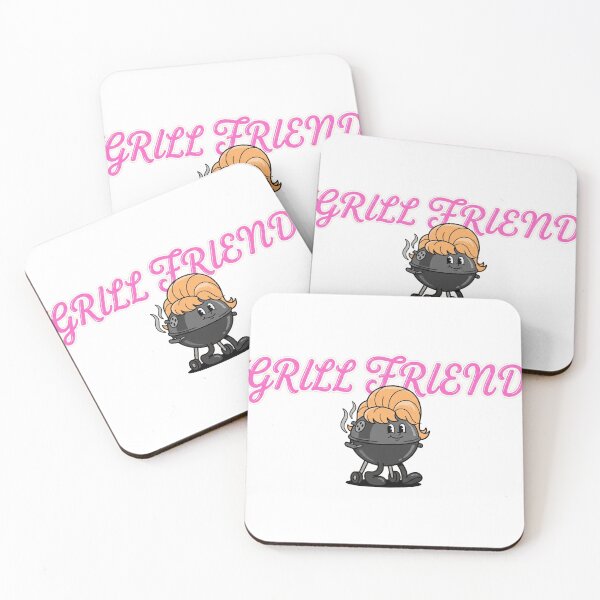 Item preview, Grill Friend - Funny BBQ & Best Friend Pun designed and sold by escapingtheprint.