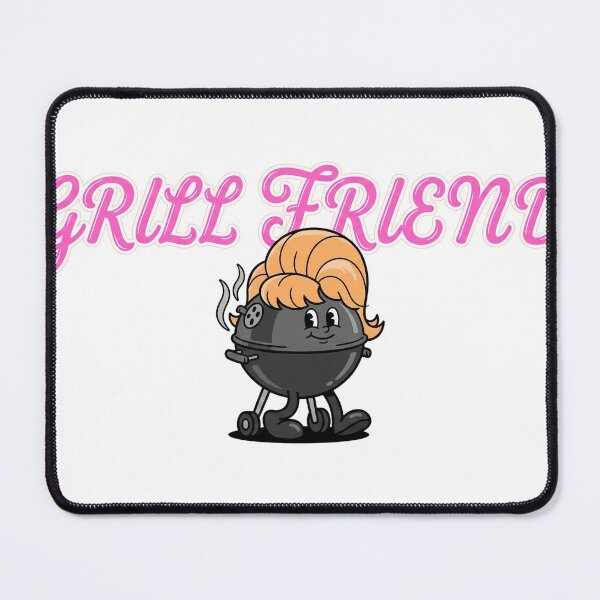 Item preview, Grill Friend - Funny BBQ & Best Friend Pun designed and sold by escapingtheprint.