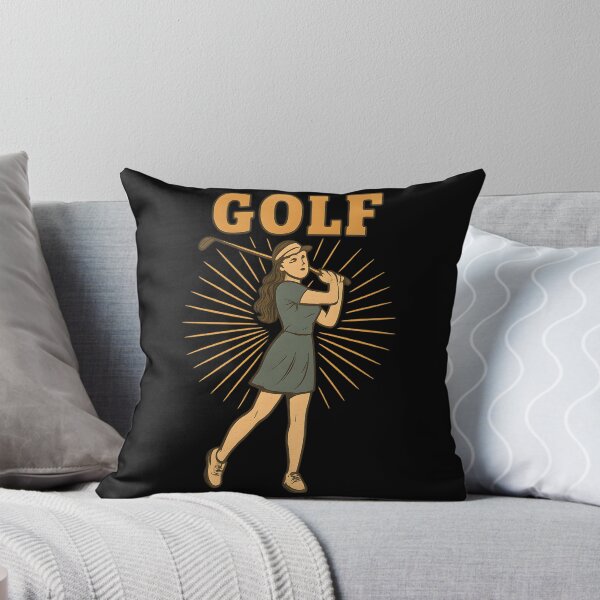 Item preview, Vintage Golf Player Retro Illustration Black designed and sold by tarzbol.