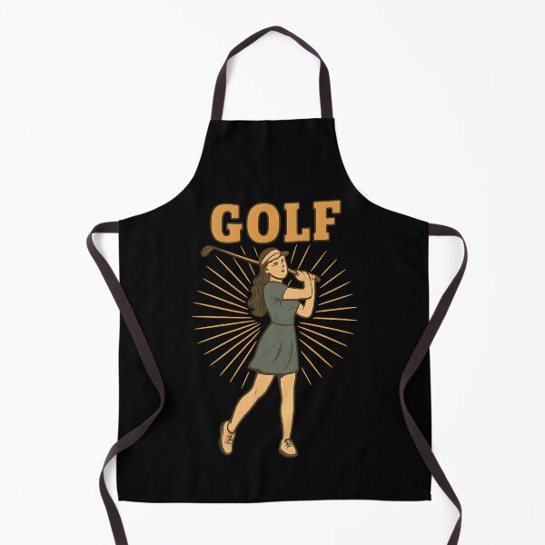 Item preview, Vintage Golf Player Retro Illustration Black designed and sold by tarzbol.