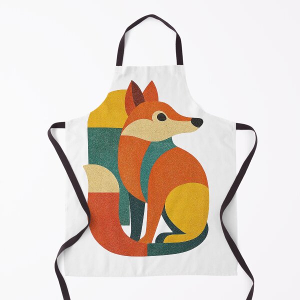 Item preview, Colorful Abstract Baby Fox – Cute Vibrant Fox Art for Kids & Nursery Decor designed and sold by TheNameCraftery.
