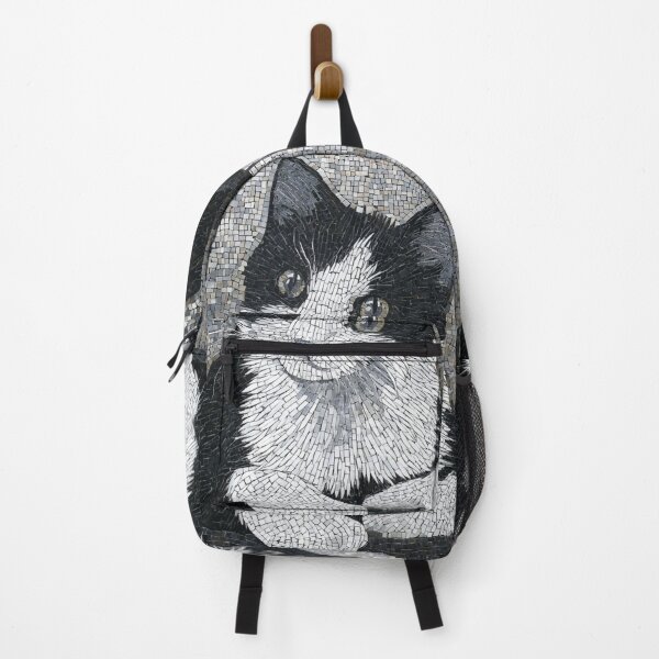 Item preview, Black and White Cat Mosaic Inspired designed and sold by GrinGalore.