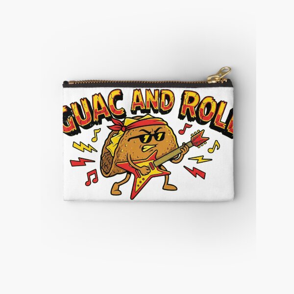 Item preview, Guac and Roll - Avocado Rock Star Guitar Pun designed and sold by escapingtheprint.
