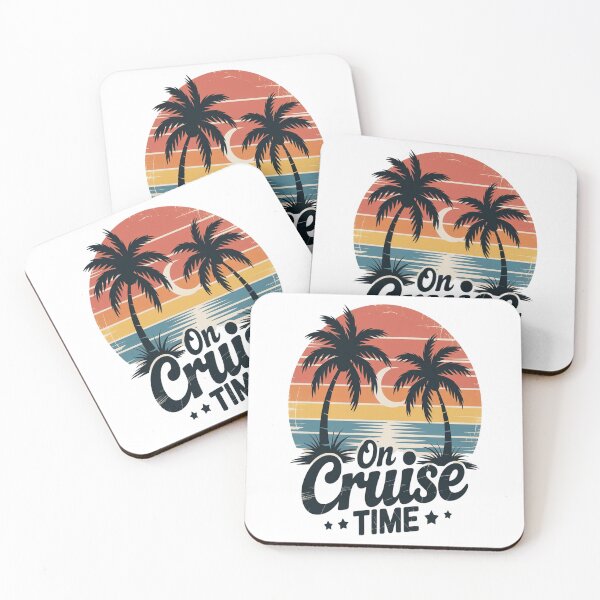 Item preview, On Cruise Time Coconut Tree Summer Vacation Cruising designed and sold by SignaturalGen.