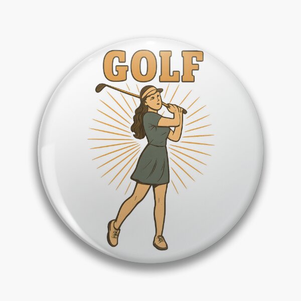 Item preview, Vintage Golf Player Retro Illustration designed and sold by tarzbol.