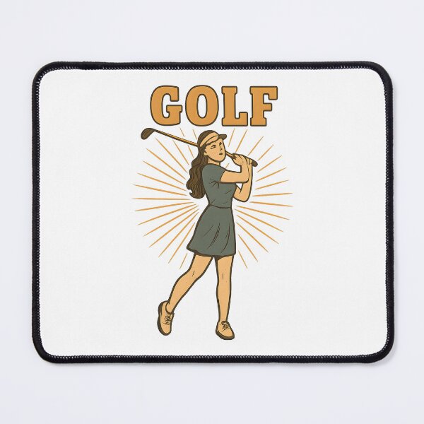 Item preview, Vintage Golf Player Retro Illustration designed and sold by tarzbol.