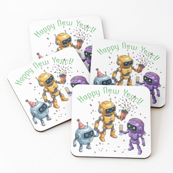 Item preview, AI New Year Party designed and sold by PKM4n.