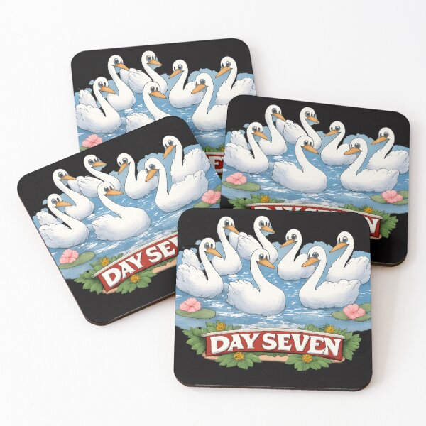Item preview, 12 Days of Christmas: Day Seven designed and sold by halibutgoatramb.