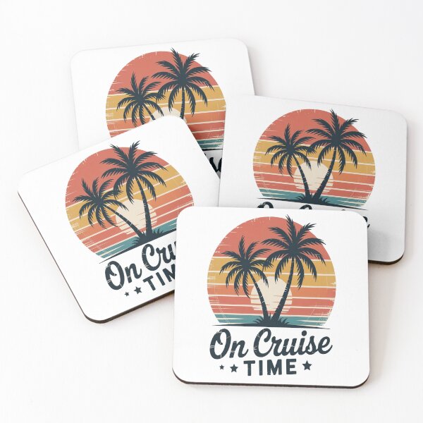 Item preview, On Cruise Time Coconut Tree Summer Vacation Cruising designed and sold by SignaturalGen.