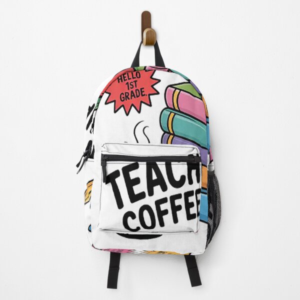 Item preview, Teacher Fuel Coffee Chaos Back to School 1st Grade designed and sold by LacostCarl.