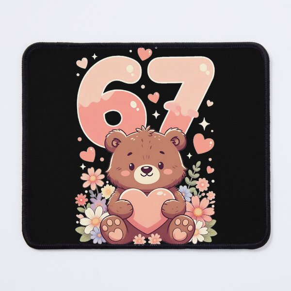 Item preview, 67 Meme Valentine Bear Cute Animal Love Design designed and sold by GrumpySableye.