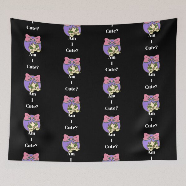 Item preview, LaMaisonOfMY MY AM I CUTE? POPPY CHARLOTTE COLLECTION  NO.2 White Text designed and sold by LaMaisonOfMY.