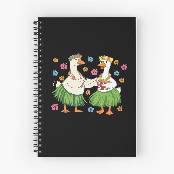 Item preview, Silly goose Hawaiian Hula Dance Uwehe Everyday Hibiscus Flower art designed and sold by Colorfulman.