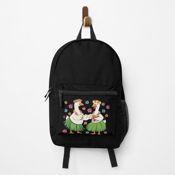 Item preview, Silly goose Hawaiian Hula Dance Uwehe Everyday Hibiscus Flower art designed and sold by Colorfulman.