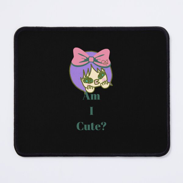 Item preview, LaMaisonOfMY MY AM I CUTE? POPPY CHARLOTTE COLLECTION NO.2 Green Text designed and sold by LaMaisonOfMY.