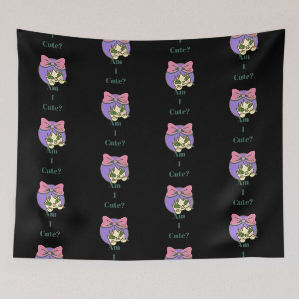 Item preview, LaMaisonOfMY MY AM I CUTE? POPPY CHARLOTTE COLLECTION  NO.2 Green Text designed and sold by LaMaisonOfMY.