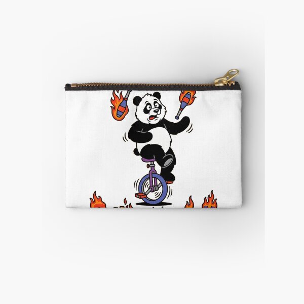 Item preview, Panda-monium - Chaotic Cute Panda Bear Pun designed and sold by escapingtheprint.