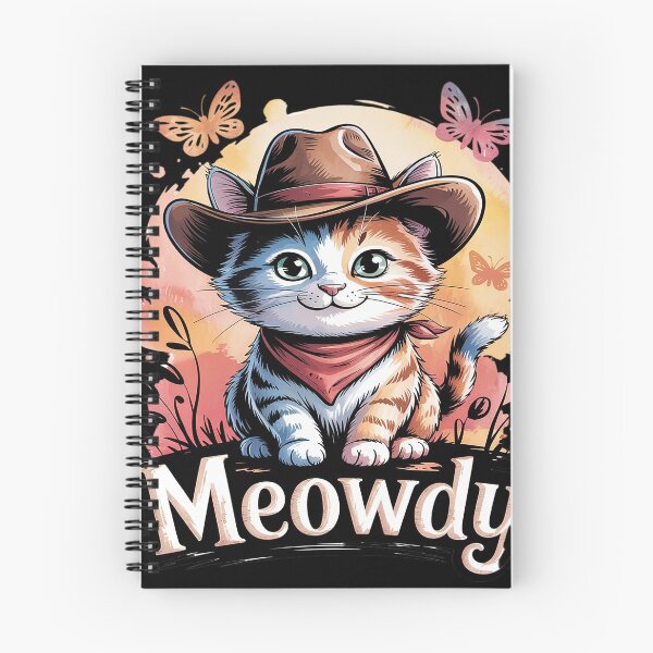 Item preview, Meowdy Cat Funny Howdy Meme Western Cowboy Kitten 3  designed and sold by RuthGAArt.
